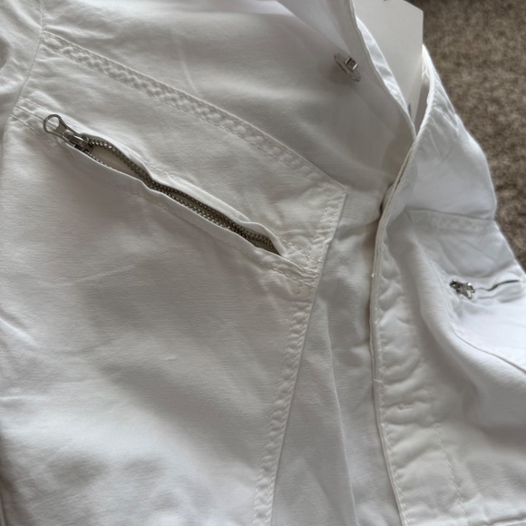 ZARA Denim Romper XS | Light Wash Utility Style NWT - Picture 11 of 13